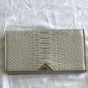 Stella & Dot snakeskin wallet